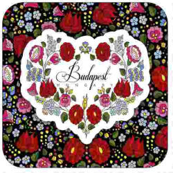 Czworka Parafa poháralátét, 1 db-os, Folk (p0hala1-FO13)