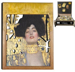 Fridolin Hűtőmágnes (MDF lap) 4, 5x5, 7cm, Klimt: Judith