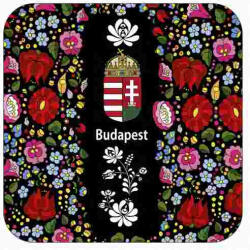 Czworka Parafa poháralátét, 1 db-os, Folk (p0hala1-FO14)