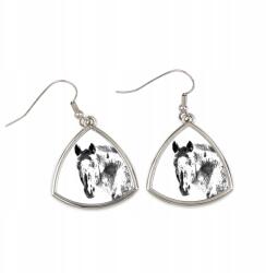 Art-Dog Appaloosa ló háromszög alakú, lógós fülbevaló fényképpel, személyre szabható (5055882477001)