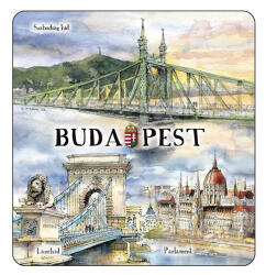 Czworka Hűtőmágnes, Budapest (magn-BU42)