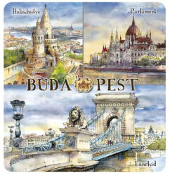 Czworka Hűtőmágnes, Budapest (magn-BU13)