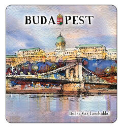 Czworka Hűtőmágnes, Budapest (magn-BU39)