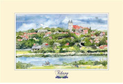 Czworka Reprodukció 10x15cm, Tihany (rp10x15-TIH02)