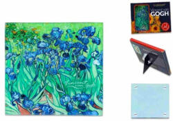 Hanipol Carmani Üveg poháralátét, 10, 5x10, 5cm, Van Gogh: Íriszek