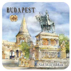 Czworka Parafa poháralátét, 1 db-os, Budapest (p0hala1-BU1)