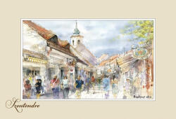 Czworka Reprodukció 10x15cm, Szentendre Bogdányi utca (rp10x15-SZE02)