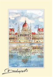 Czworka BU24 Reprodukció 10x15cm, Budapest