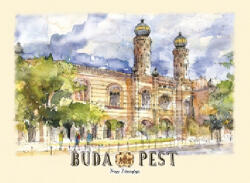 Czworka Képeslap B6, Budapest (keplapB6-BU23)