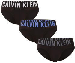 Calvin Klein 3PACK férfi slipek Calvin Klein fekete (NB3607A-ZDM) S