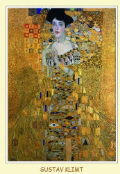 Czworka Reprodukció 15x21cm, Klimt: Adele (rpKL15x21-01)
