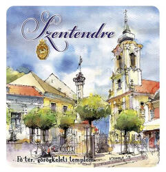 Czworka Hűtőmágnes, Szentendre Görögkeleti templom (magn-SZE04)