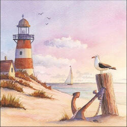 Ambiente Sunset papírszalvéta 33x33cm, 20db-os (13315975)