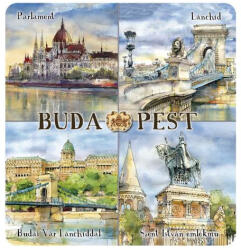 Czworka Hűtőmágnes, Budapest (magn-BU07)