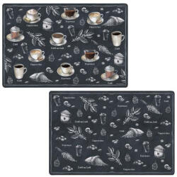 Easy Life Nuova R2S Műanyag tányéralátét kétoldalas 45x30cm, Barista