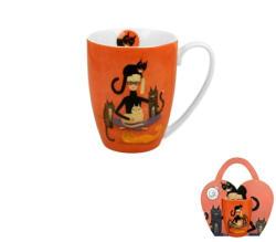 Duo Gift Porcelánbögre 360ml, díszcsomagolásban, Cindy for Kitties