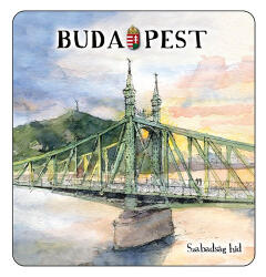 Czworka Hűtőmágnes, Budapest (magn-BU40)