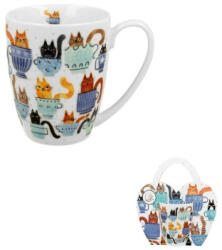 Duo Gift Porcelánbögre 350ml, díszcsomagolásban, Koty W Filizankach