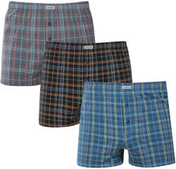 Andrie 3PACK férfi bő szárú boxeralsó Andrie tarka (PS 5862) XXL