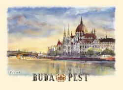 Czworka Képeslap B6, Budapest (keplapB6-BU11)