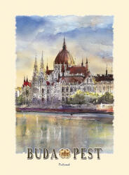 Czworka Képeslap B6, Budapest (keplapB6-BU16)