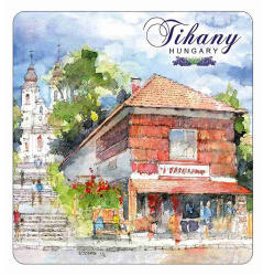 Czworka Hűtőmágnes, Tihany (magn-TIH04)