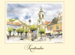 Czworka Reprodukció 24x30cm, Szentendre Görögkeleti templom (rp24x30-SZE03)