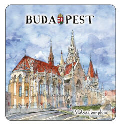 Czworka Hűtőmágnes, Budapest (magn-BU41)