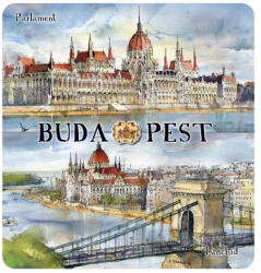 Czworka Hűtőmágnes, Budapest (magn-BU08)