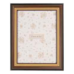 Clayre & Eef Fa képkeret natúr-barna, 14x2x19cm/10x15cm (2F1268S)