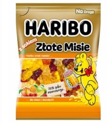 HARIBO Arany mackók Gyümölcsízű gumicukor gyümölcslével 85G (4001686387047)