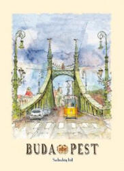 Czworka Képeslap B6, Budapest (keplapB6-BU21)