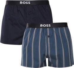 BOSS 2PACK férfi bő szárú boxeralsó BOSS többszínű (50535781 480) XL