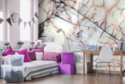 DIMEX ART Самозалепваща се флизелинова фототапета текстура от мрамор 375 x 250 см