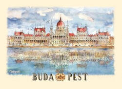 Czworka Képeslap B6, Budapest (keplapB6-BU22)