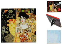 Hanipol Carmani Üveg poháralátét 10, 5x10, 5cm, Klimt: Adél