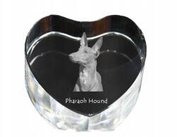 Art-Dog A fáraó kutyája kristály szív, dísz, kutya fényképes ajándéktárgy (5055882445291)