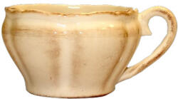 Vanilia Romantikus kávéscsésze natúr, kerámia, kézzel festett (V-K-27-05)