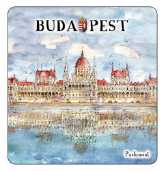 Czworka Hűtőmágnes, Budapest (magn-BU36)