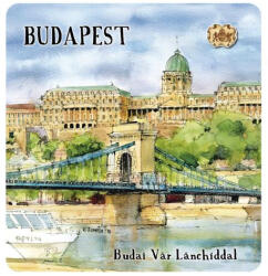Czworka Hűtőmágnes, Budapest (magn-BU05)