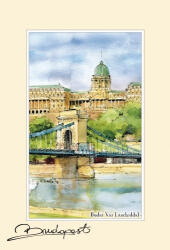 Czworka BU12 Reprodukció 10x15cm, Budapest