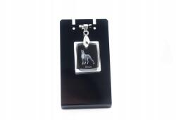 Art-Dog Boxer kristály medál szíjjal, nyaklánc fényképpel (5055882438576)