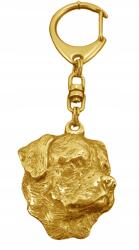 Art-Dog Rottweiler aranyozott kutya kulcstartó, exkluzív kulcstartó (5906111204328)