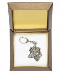 Art-Dog Jack Russell terrier kutya kulcstartó díszdobozban, kitűző (5906111208340)