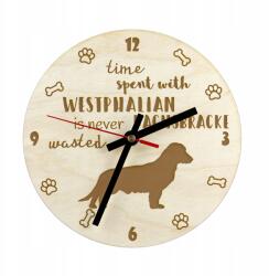  Westfalski rövidlábú gravírozott kutyaóra, átmérő 20 cm (5906111239290)