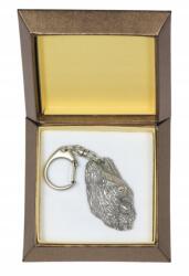 Art-Dog Briard francia juhászkutyás kulcstartó, díszdobozban, medál (5906111208241)