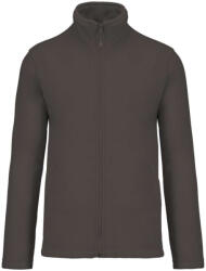 Kariban Uniszex FALCO cipzáras mikropolár pulóver, Kariban KA911, Green Olive-3XL (ka911go-3xl)