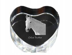 Art-Dog Ló orvvadász kristály szív fényképpel, asztali dísz (5055882447424)