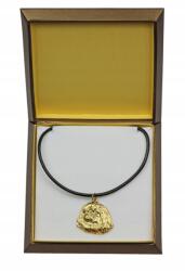 Art-Dog Pekingi aranyozott nyaklánc medál kutyával ajándékdobozban (5906111285020)