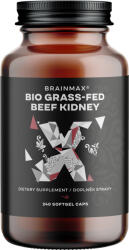 BrainMax Grass-Fed Beef kidney, rinichi de vită, BIO, 240 capsule